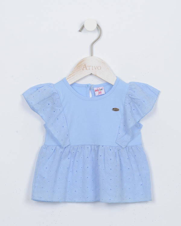 Picture of C1989 GIRLS CLASSIC EMBROIDERED TOP